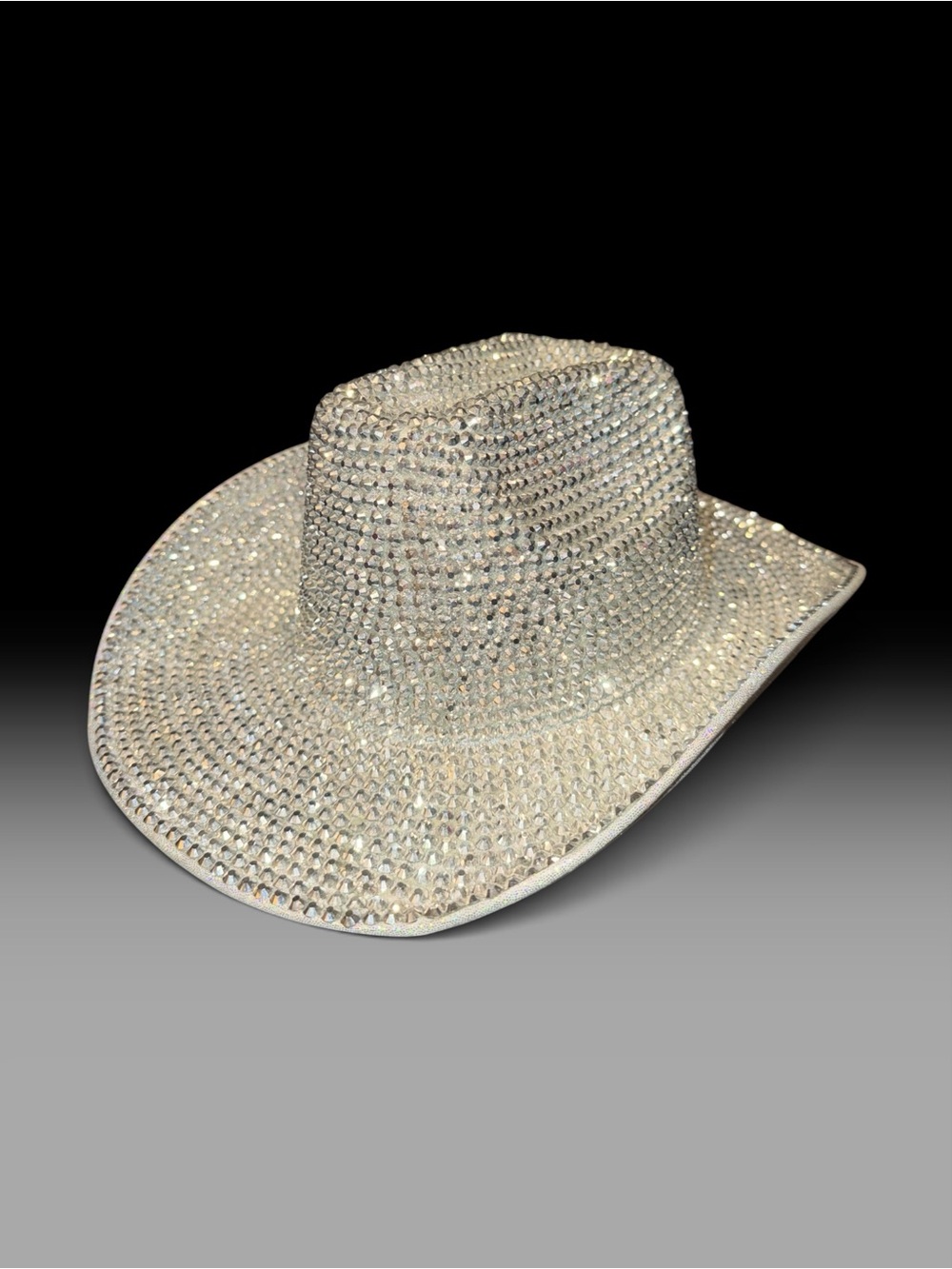 Rhinestone cowboy hat sparkly gem glitter beaded Halloween costume